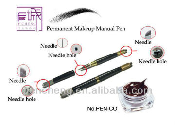 professional manual tattoo pen &cosmetic tattoo Pen