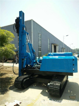 Solar Crawler Hydraulic Photovoltaic Post Pile Driver