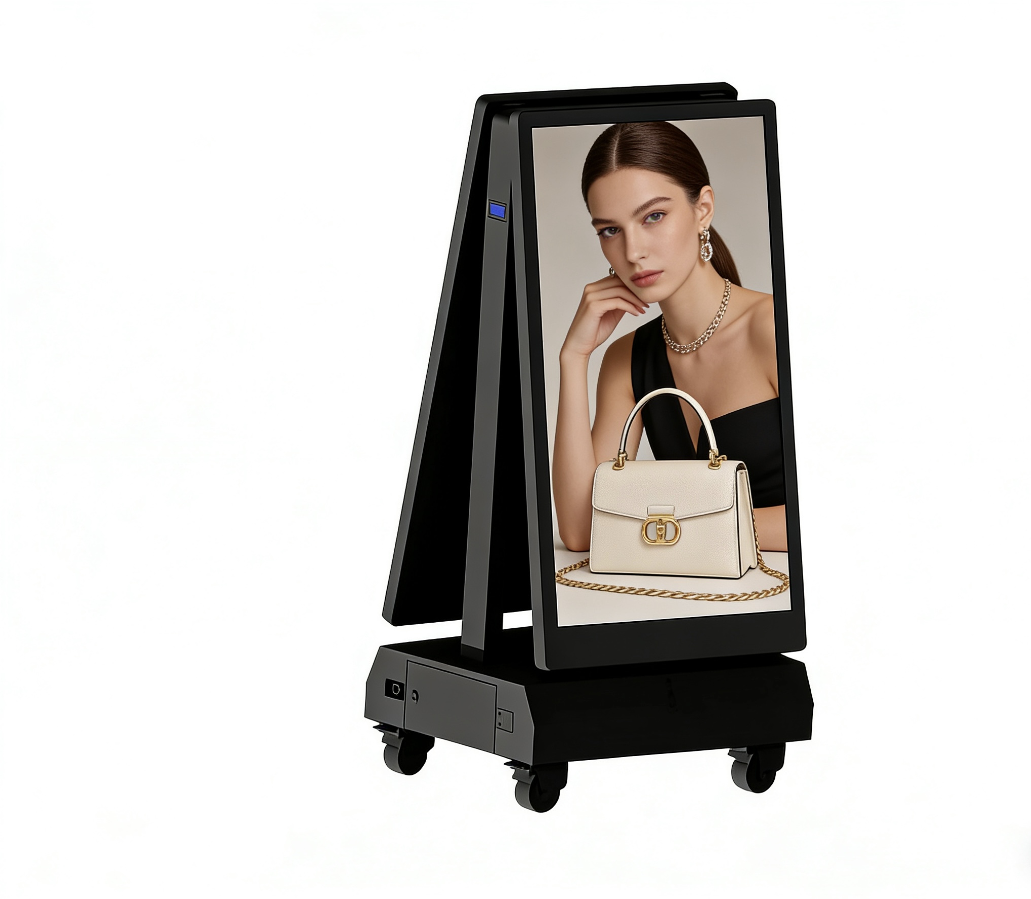 מערכת קירור מאוורר חכמה לפיזור חום של שילוט דיגיטלי חיצוני