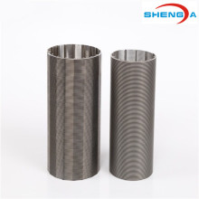 304 Inverted Radial External Wire Filter Element