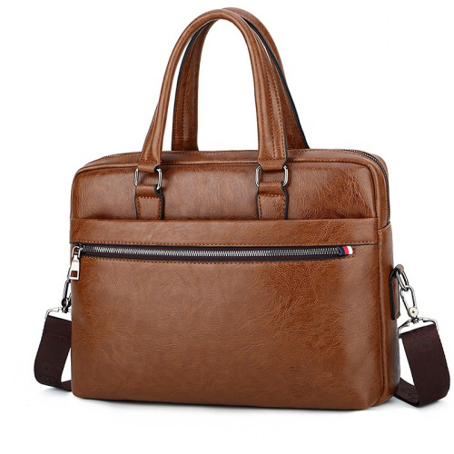 High Quality Fashion Man Genuine Leather Briefcases