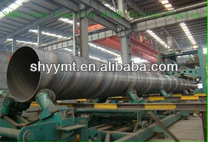 SSAW Water Pipe line/Spiral welded steel pipe