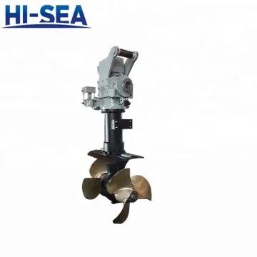 Electric Deck-Mounted Azimuth Thruster/Rudder Propeller
