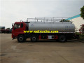 20000 Liters 6x2 Tankers Pengangkutan Cecair Corrosive