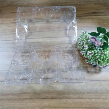 Egg Tray Sturdy Durable and Recyclable PET Material