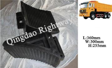 Heavy Duty Rubber Wheel Chock, Car Chock, Rubber Stopper (RW141210)