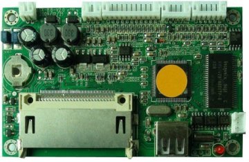 VGA or AV board customized Advertising board with Remote Control ad board for lcd screen