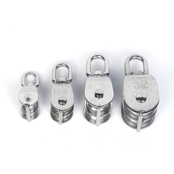 Stainless Steel Pulleys Cable pulley stainless steel swivel pulley Supplier