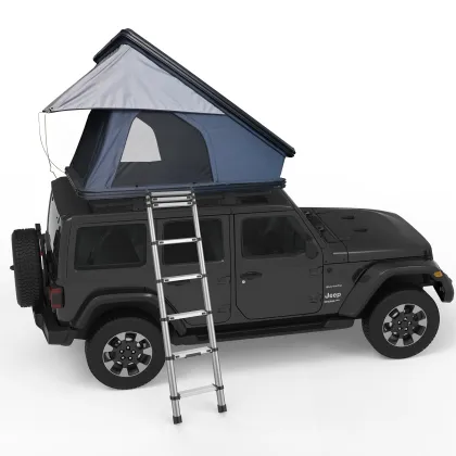 Aluminum 4-Person Hardtop Roof Tent for Vehicle Roof Top Camping