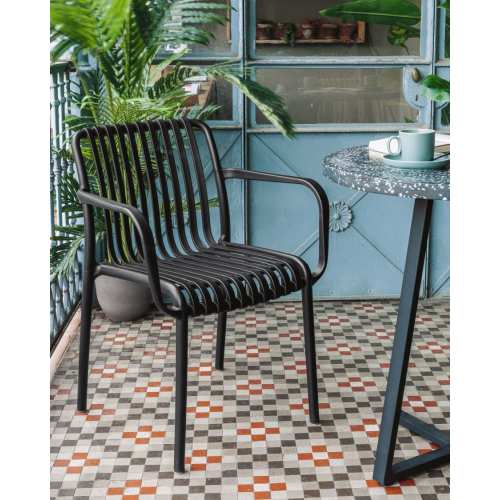Stackable Plastic Outdoor Garden Chairs Weather-Resistant