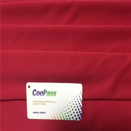 New Design Moisture Transfer Quick Dry Knitting Fabric