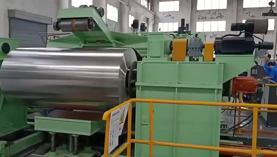 High-Speed Metal Sheet Processing Line