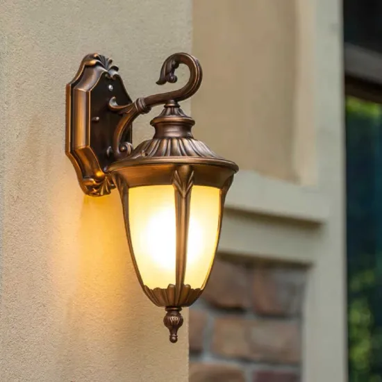 Modern Retro Outdoor Wall Lamps for Home, Villa, Hotel Entrances & Gardens