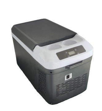 14L -20°C Portable 12V/24V DC Compressor Cooling Fridge for Camping, Caravan, and Cars