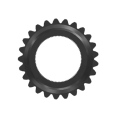 Grader 140G rotary table drive worm gear 106-7130, grader rotary table accessories 1067130