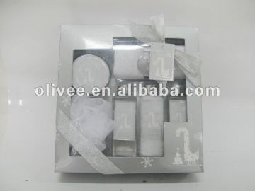 paper box bath set for body care