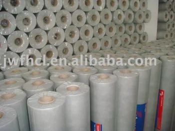 PE film coated with nonwoven