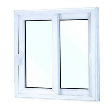 Double Tempered Low E Glass UPVC Vinyl Windows