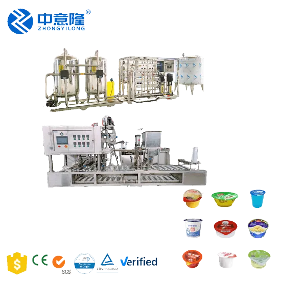 Automatic Water Fruit Jam Chocolate Sauce Jelly Yogurt Ice Cream Juice Filling and Sealing Machine