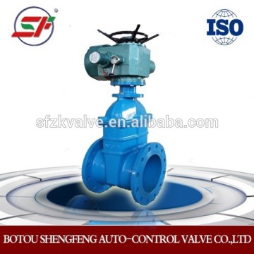 Z945X electric resilient seated gate valve