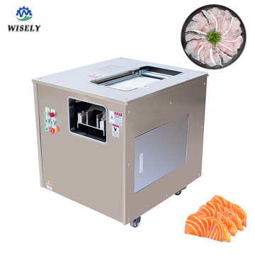 Máquina de fatizador de peixe automático - Máquina de filete de peixe para salmão e corte de peixes frescos