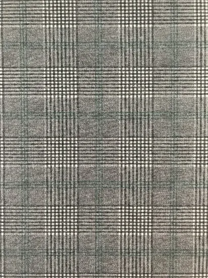Plaid Knitting Jacquard Fabric
