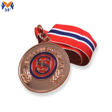 Custom sports diecast copper medals online