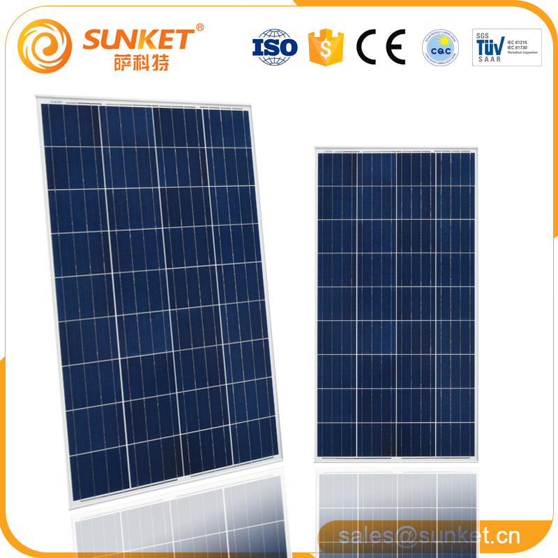 120W Polykristalline Solarpanel mit vollständigen Zertifikaten