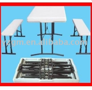 3pcs Kit Folding Outdoor Beer Table