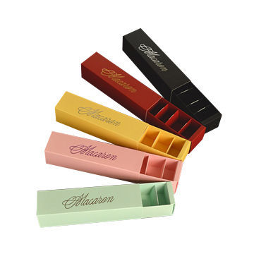 Macron Boxes, Available in Various Colors and Sizes, Best Quality with Lower Price