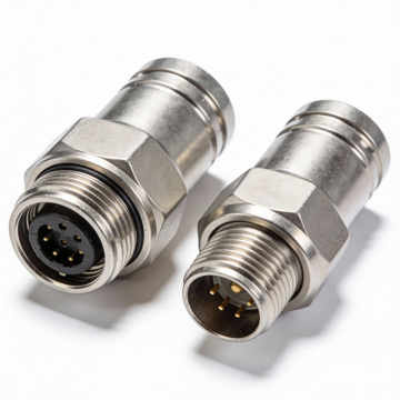 M12 A Coded and D Coded Circular Connector