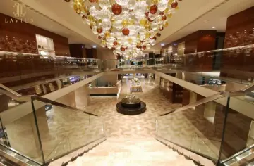 Nordic round glass ball chandelier modern