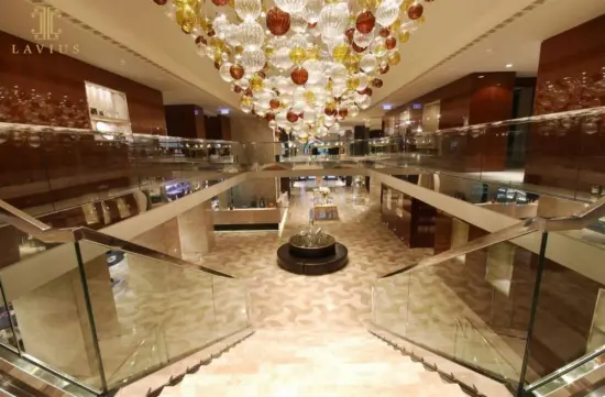 Nordic round glass ball chandelier modern