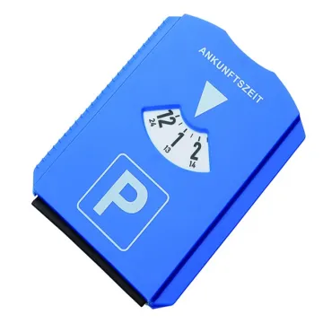 Automatic Car Parking Disc Timer with 3 Coins - Euro Plastic Version