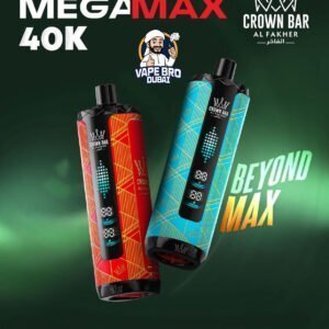 Al Fakher Crown Bar Mega Max 40000 Puffs Disposable Vape 6mg