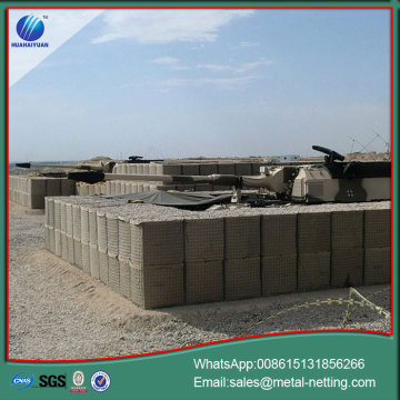 Muralla de barrera militar hesco bastión barrera