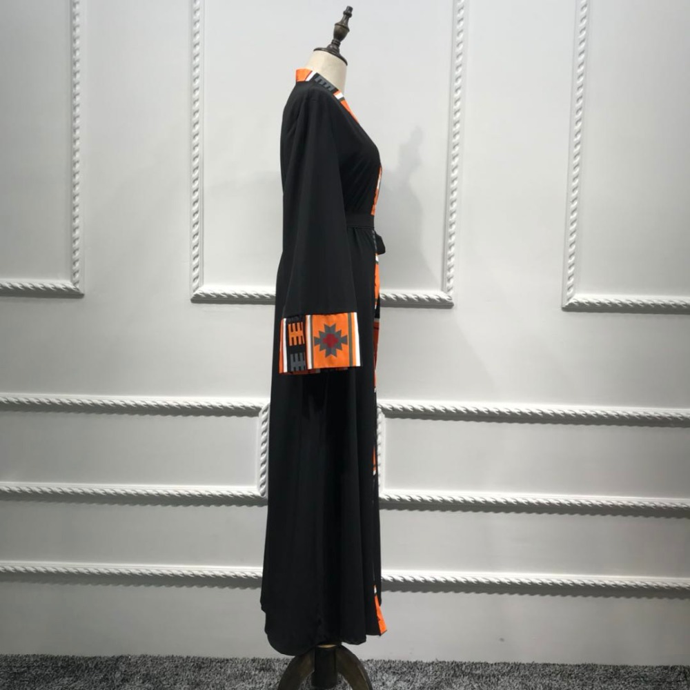Kaftan Abaya Robe Dubai Hijab Cardigan Muslim Dress Qatar UAE Oman Caftan Marocain Abayas For Women Turkish Islamic Clothing