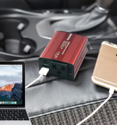 Amazon Top selling 150w car power inverter 12v 220v 110v car inverter with Dual USB 3.1A AUTO