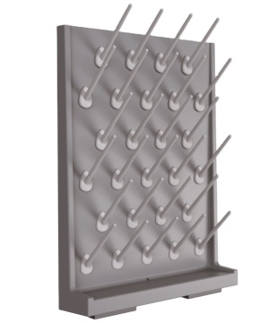 Rack de secado de laboratorio de Yuca: soluciones eficientes para la gestión de instrumentos científicos