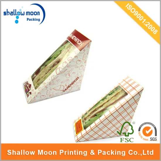 Triangle Sandwich packaging paper box