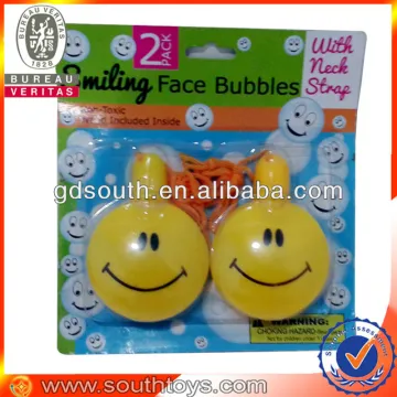 smiling face bubble water toy