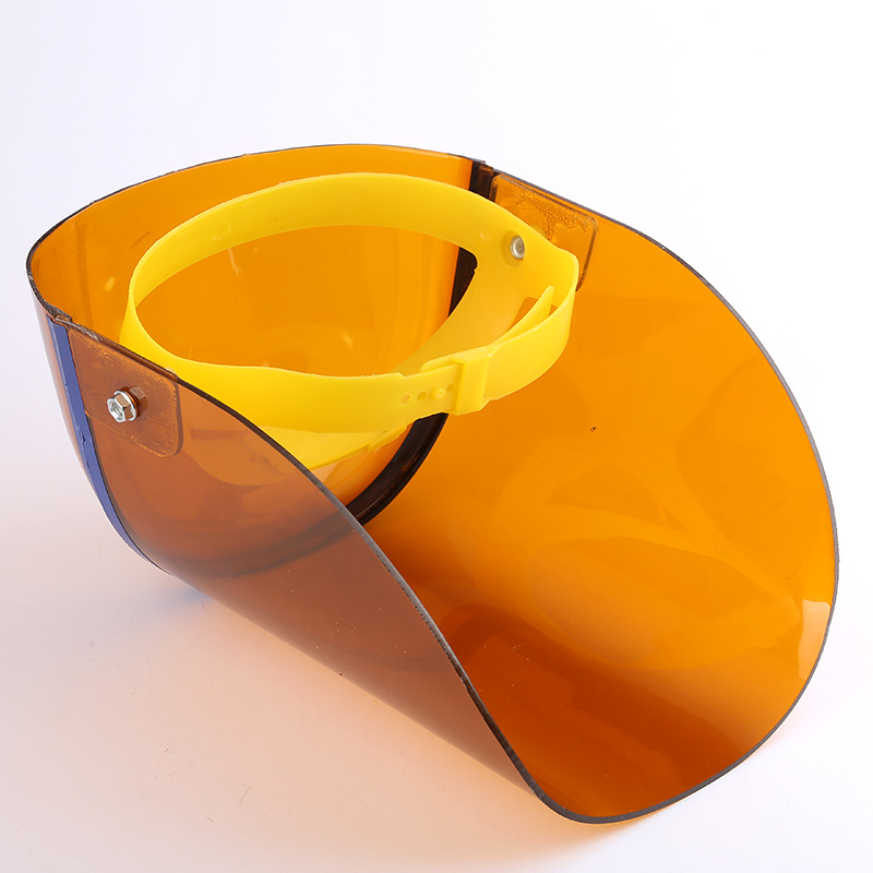plastic face shield