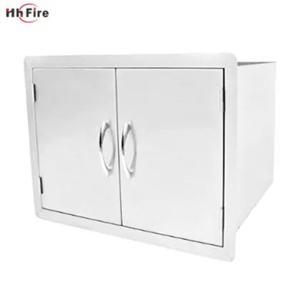 Stainless Steel Kitchen Double Access Doors