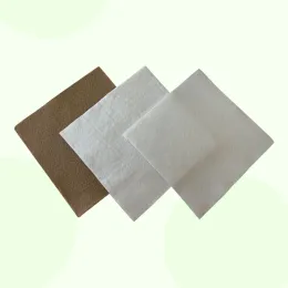 High quality long short fiber fabric white black nonwoven needle punched geotextile for agriculture paving road construction