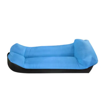 Inflatable Corner Sofa: Portable Travel Air Sofa Bed for Camping