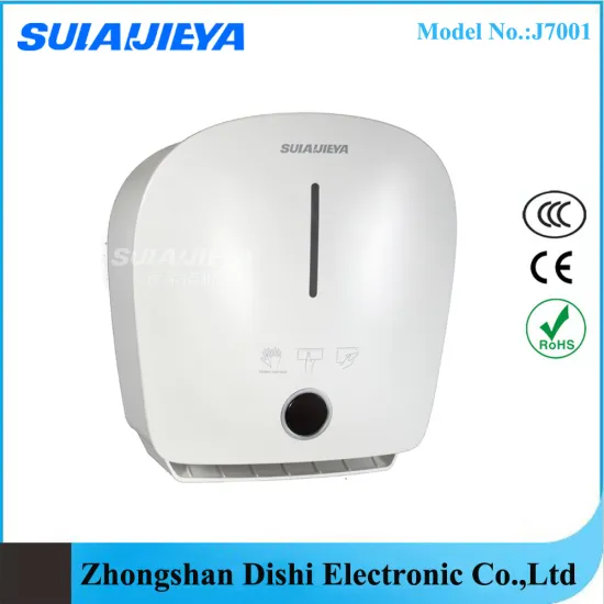 wall mounted plastic automatic sensor paper towel dispenser