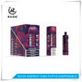 Ruok Hot Sale Energy 5000puffs Vape desechable