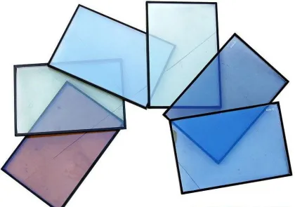Architectural Reflective Coated Glass, Building Windows Safety Tempered Glass With Polish Edge