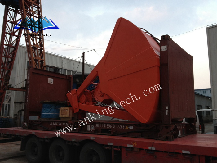 Mechanical Four Ropes Clamshell Grab, High Quality Mechanical Four ...
