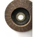 Calcined aluminum abrasive flap discs